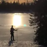 Solhytta Fantastisk Beliggenhet! Til Leie Pa Skrim! Casa de Férias