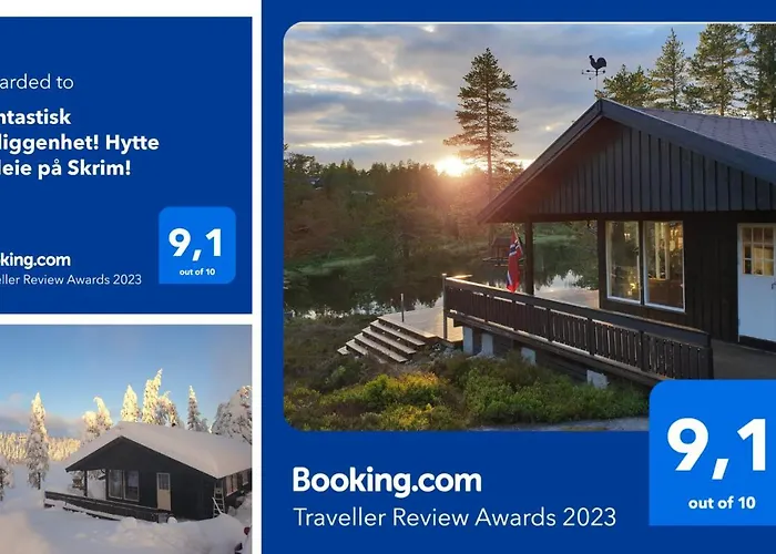 Solhytta Fantastisk Beliggenhet! Til Leie På Skrim! *