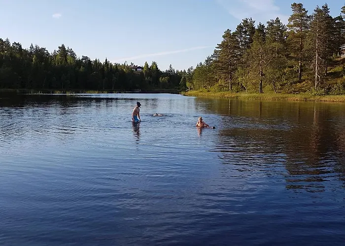 Solhytta Fantastisk Beliggenhet! Til Leie Pa Skrim! Casa de Férias Kongsberg